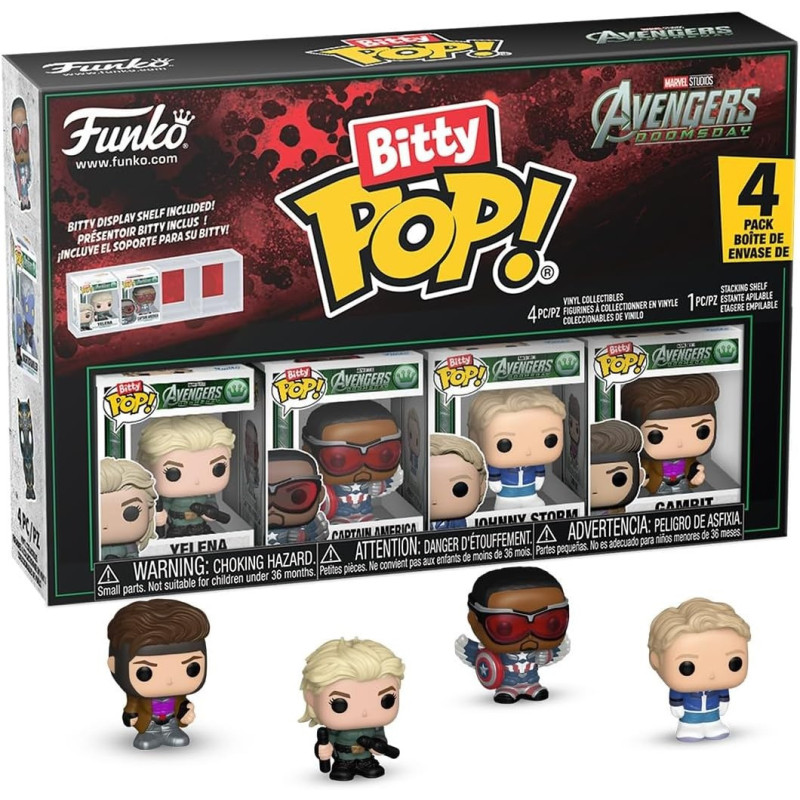 Marvel : Avengers Doomsday - Pop! Bitty - 4-Pack Series 1