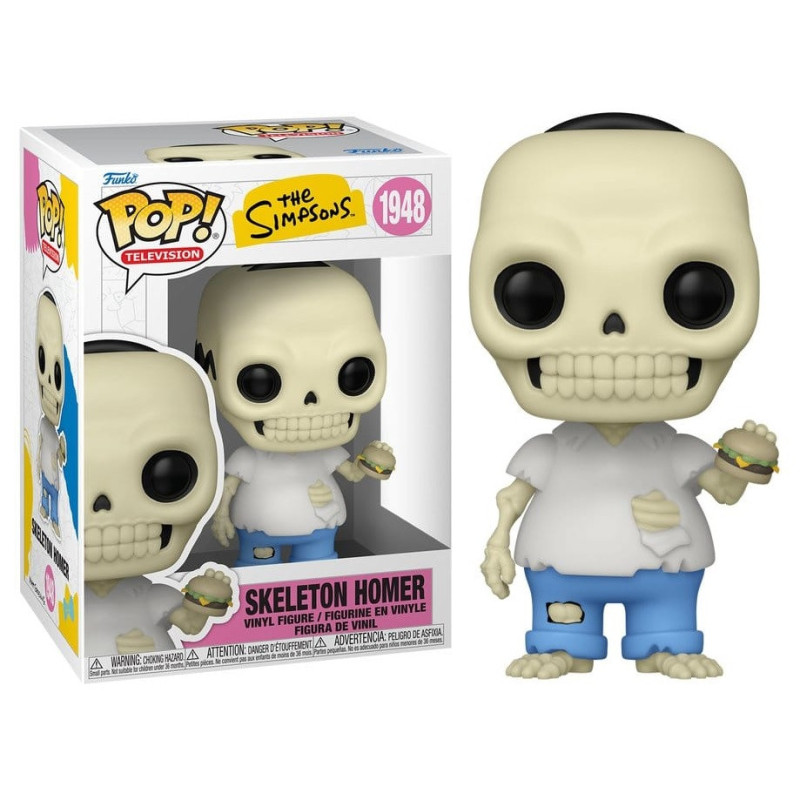 The Simpsons - Pop! - Homer Squelette n°1948