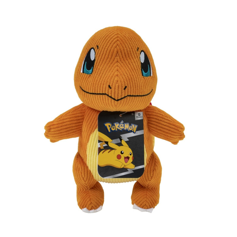Pokémon - Peluche Côtelée Salamèche 20 cm