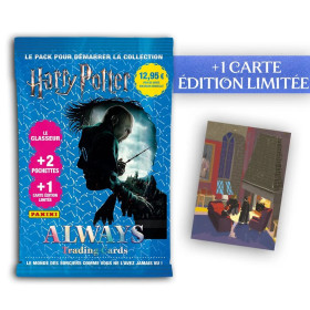 Harry Potter - Panini Pack de Démarrage (1 Classeur + 2 Boosters + 1 Carte Ed. Limitée)
