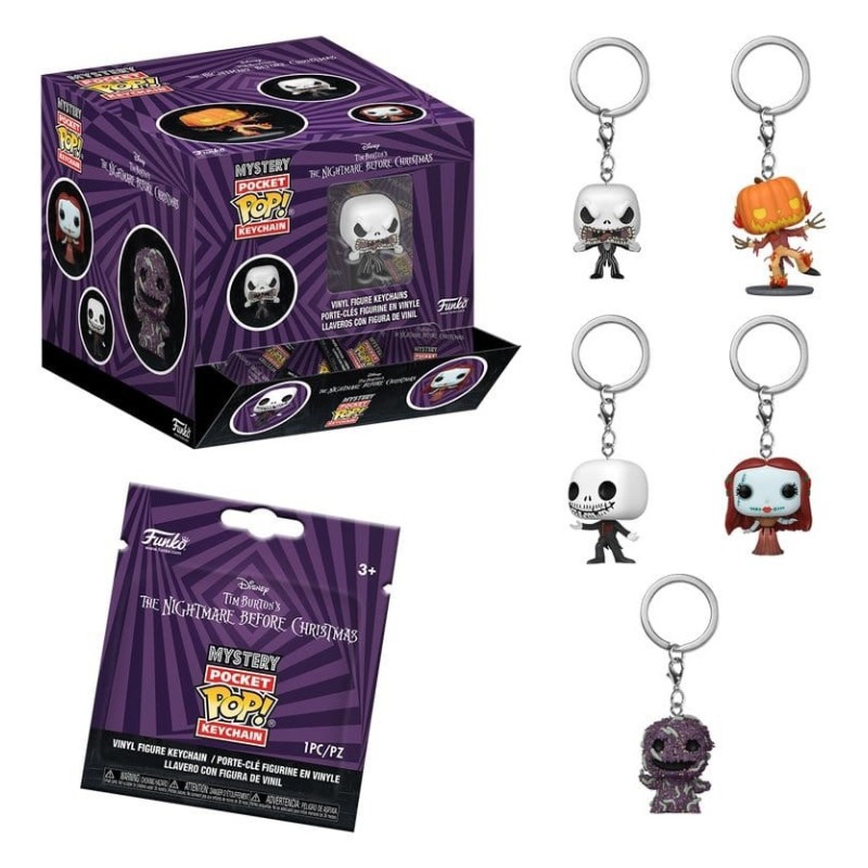 Nightmare Before Christmas - Mystery Pocket Pop! Porte-clés - Funko