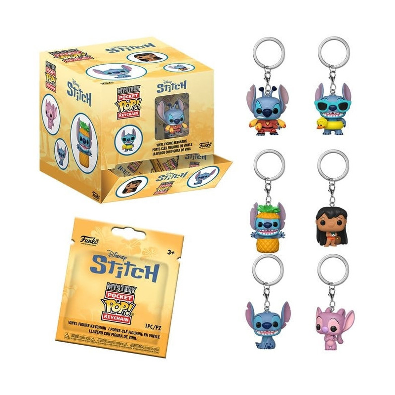 Disney : Lilo & Stitch - Mystery Pocket Pop! Porte-clés - Funko