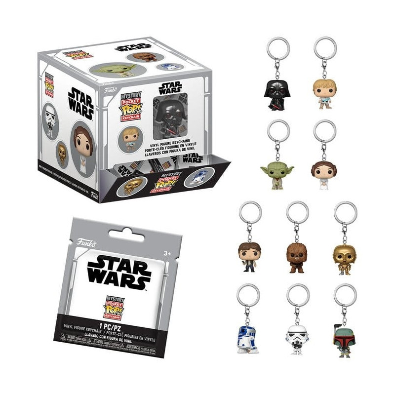 Star Wars - Mystery Pocket Pop! Porte-clés - Funko