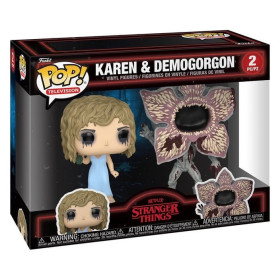 Stranger Things - Pop! - 2-Pack Karen & Demogorgon