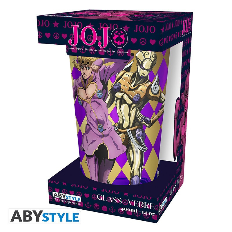 Jojo's Bizarre Adventure - Verre XXL Premium Golden Wind - Abystyle