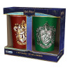 Harry Potter - Set de 2 Verres XXL Gryffondor & Serpentard