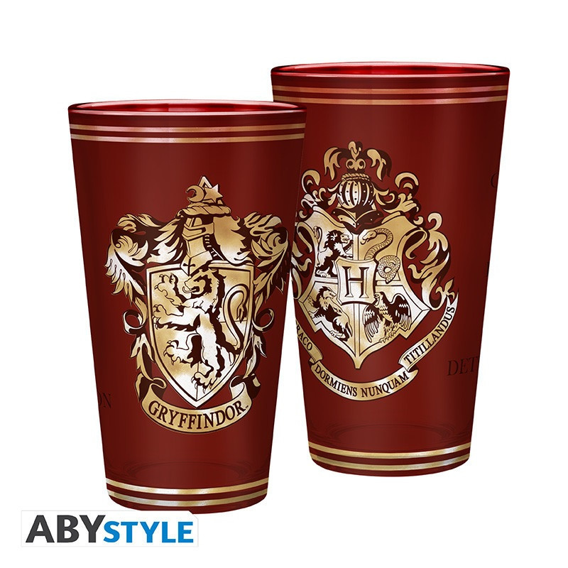 Harry Potter - Set de 2 Verres XXL Gryffondor & Serpentard - Abystyle