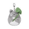 Mon voisin Totoro - Porte-clés Peluche Nakayoshi Totoro Gris avec feuille