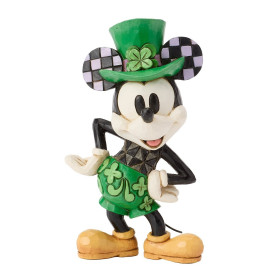Disney - Statue Traditions Mickey Saint-Patrick
