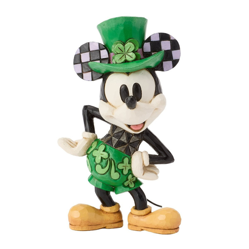 Disney - Statue Traditions Mickey Saint-Patrick