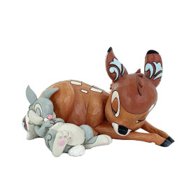 Disney : Bambi - Traditions - Figurine Bambi & Thumper (Panpan)