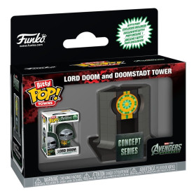 Marvel : Avengers Doomsday - Bitty Pop! Town - Lord Doom & Doomstadt Tower