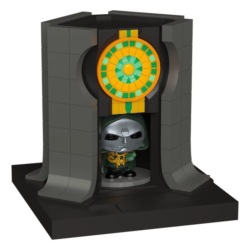 Marvel - Bitty Pop! Town Lord Doom & Doomstadt Tower – Funko