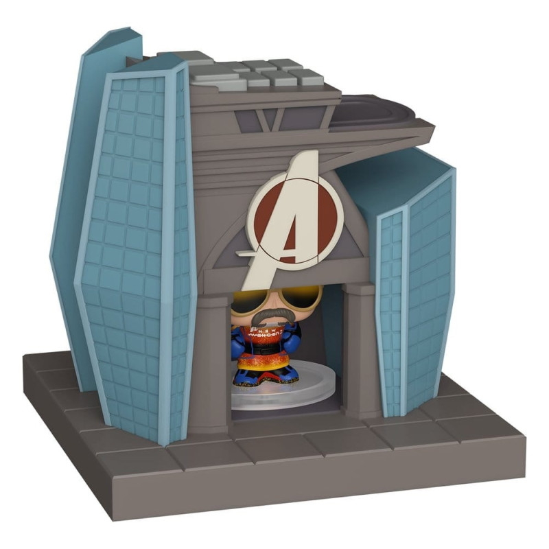 Marvel - Bitty Pop! Town Red Guardian & Avengers Tower – Funko