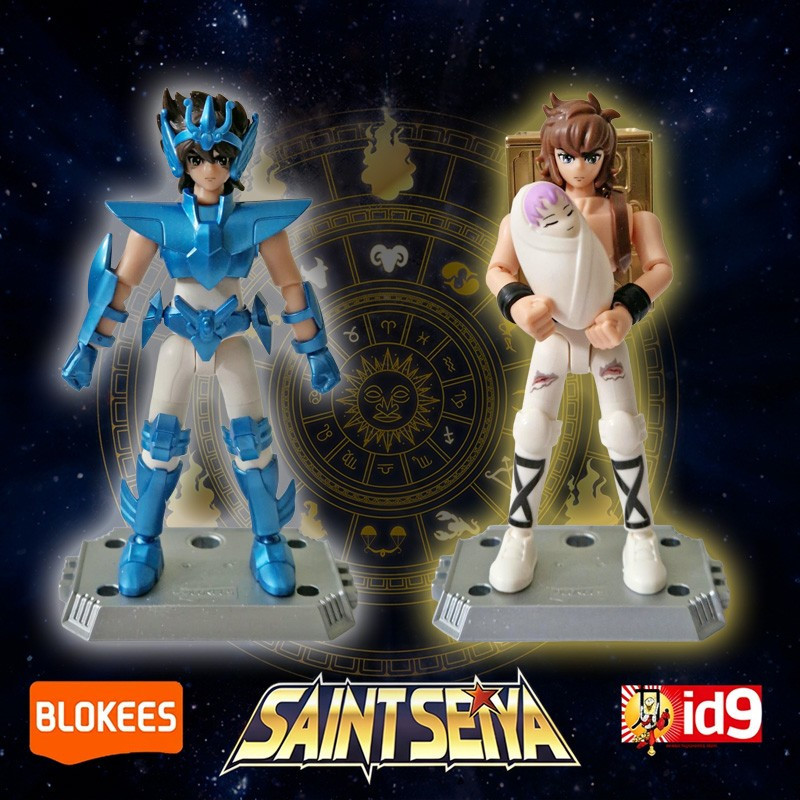 DECEMBRE 2026 : Saint Seiya - Set de 6 Figurines Blokees Galaxy Version Special Edition