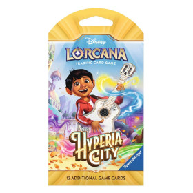 Disney : Lorcana - Chapitre 14 - Hyperia City - FR Trading Cards Booster Sleeved 1 MODELE ALEATOIRE