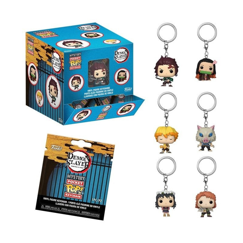 Demon Slayer - Mystery Pocket Pop! Porte-clés aléatoire - Funko