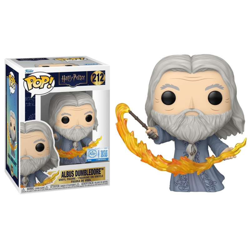 Harry Potter - Pop! - Dumbledore (Flamme) n°212