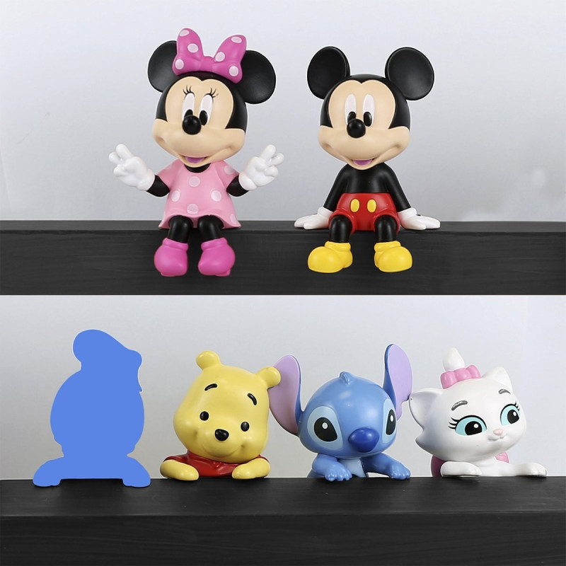 Disney - Mini Figurine Adhésive 1 EXEMPLAIRE ALEATOIRE - Enesco