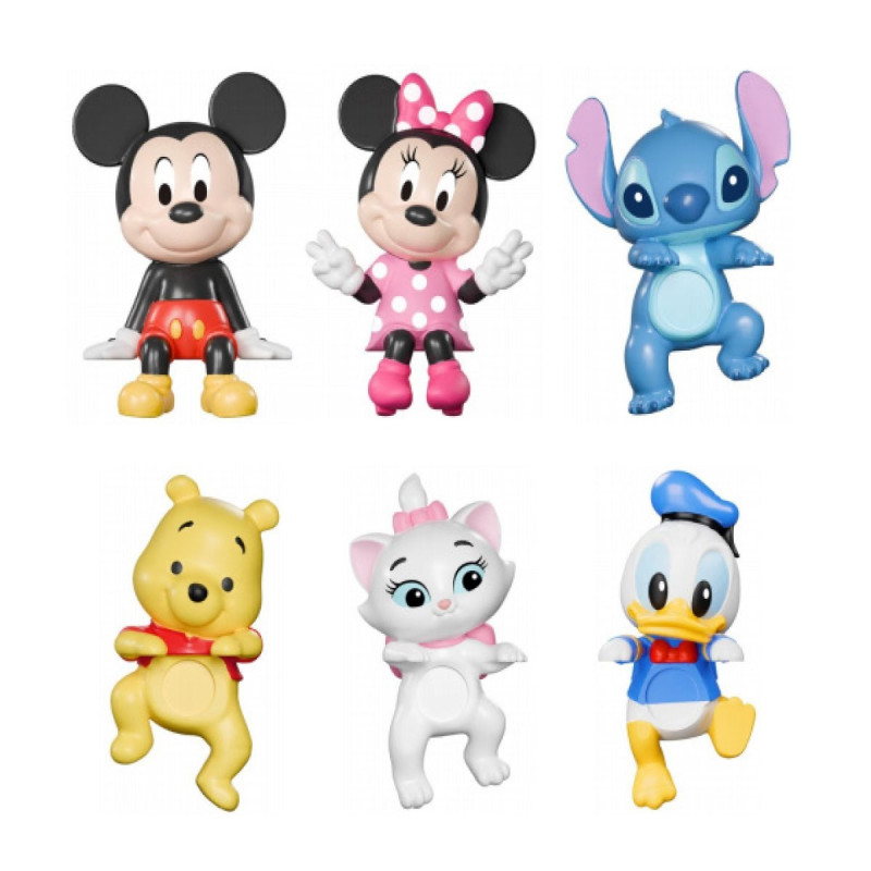 Disney - Mini Figurines Adhésives Grand Jester 1 EXEMPLAIRE ALEATOIRE