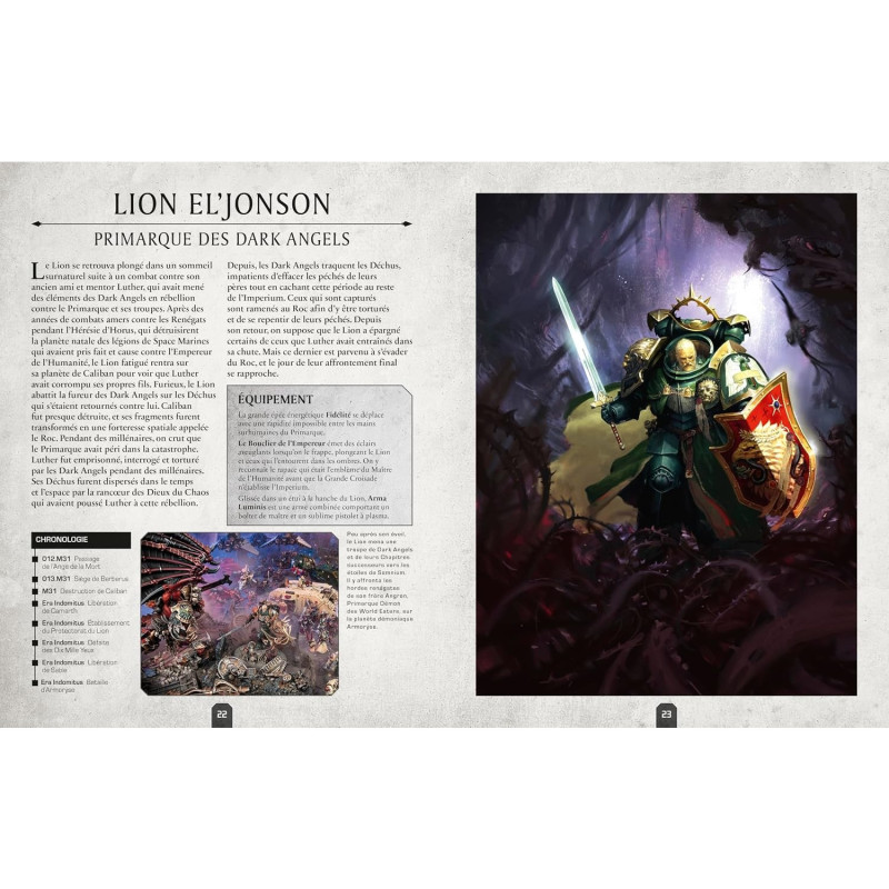 Warhammer 40K - L'Encyclopédie des Personnages