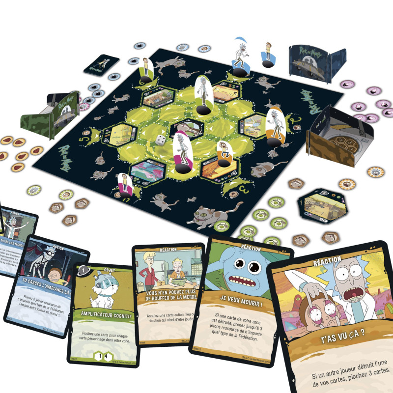 Rick & Morty - Jeu : Les 100 Jours de Rick et Morty