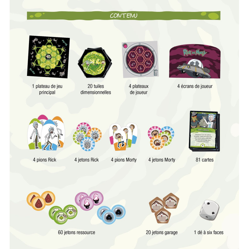 Rick & Morty - Jeu : Les 100 Jours de Rick et Morty