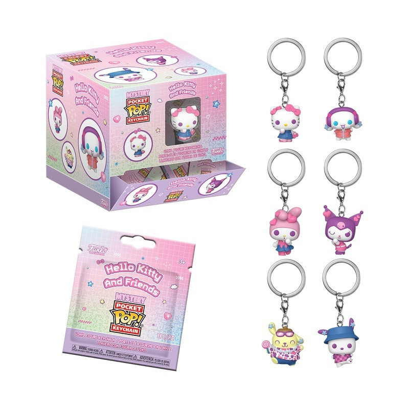Sanrio - Mystery Pocket Pop! Porte-clés aléatoire - Funko