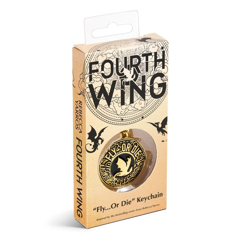 Fourth Wing - Porte-clés Fly or Die - Noble collection