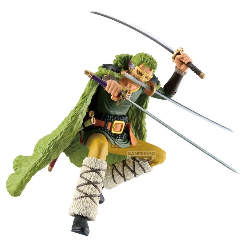 One Piece - Figurine Cross Posing Roronoa Zoro  18 cm