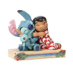 Disney : Lilo & Stitch - Statue Traditions Lilo Stitch & Scrump