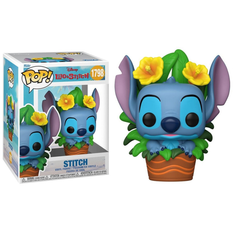 Disney : Lilo & Stitch - Pop! Premium - Stitch (Plantes) n°1798