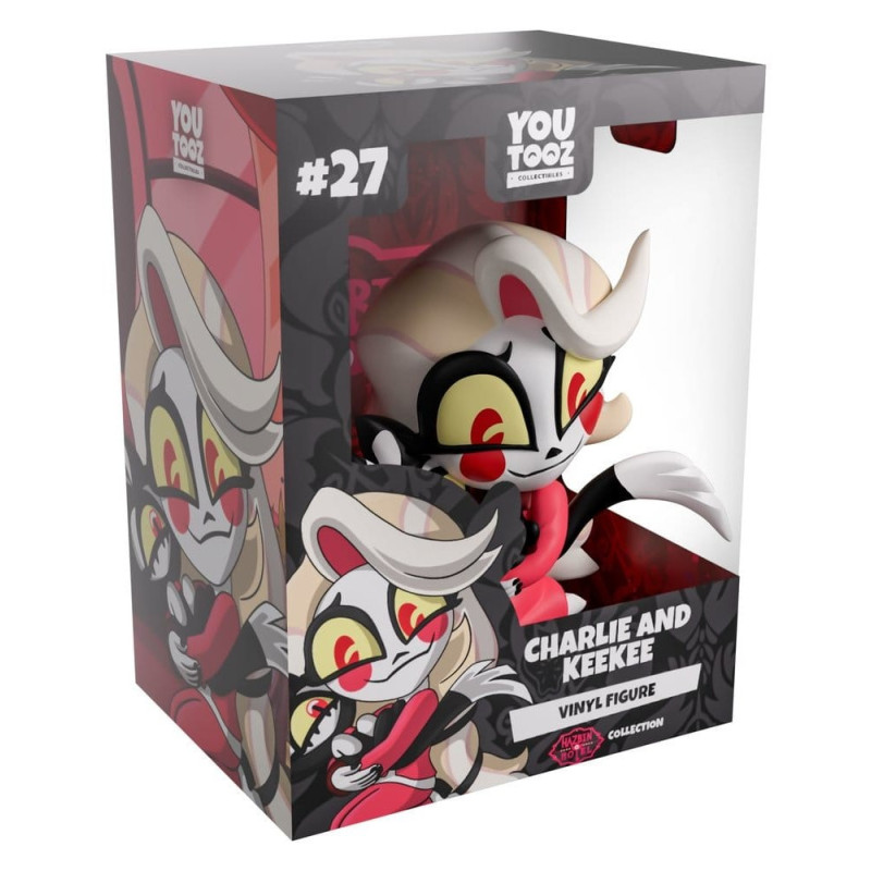 AVRIL 2027 : Hazbin Hotel - Figurine Youtooz vinyle Charlie and KeeKee 10 cm