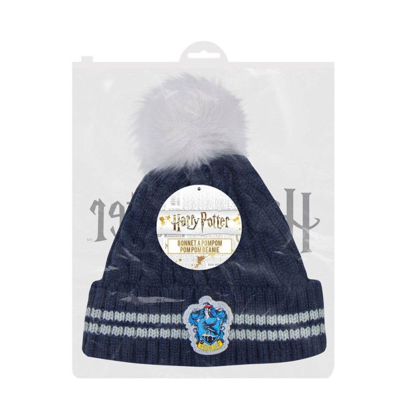 Harry Potter - Bonnet pompon Ravenclaw