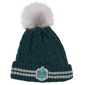 Harry Potter - Bonnet pompon Slytherin