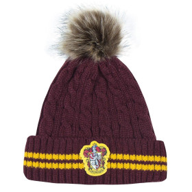 Harry Potter - Bonnet pompon Gryffindor