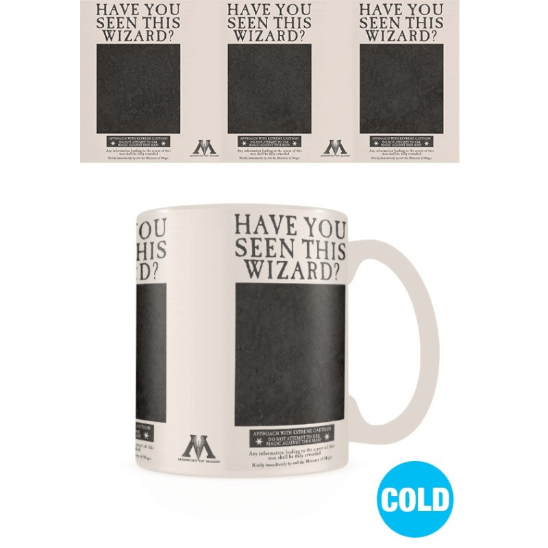 Harry Potter - Mug thermo-réactif Wanted Sirius