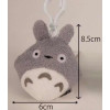 Mon voisin Totoro - peluche Totoro bagclip gris 8 cm