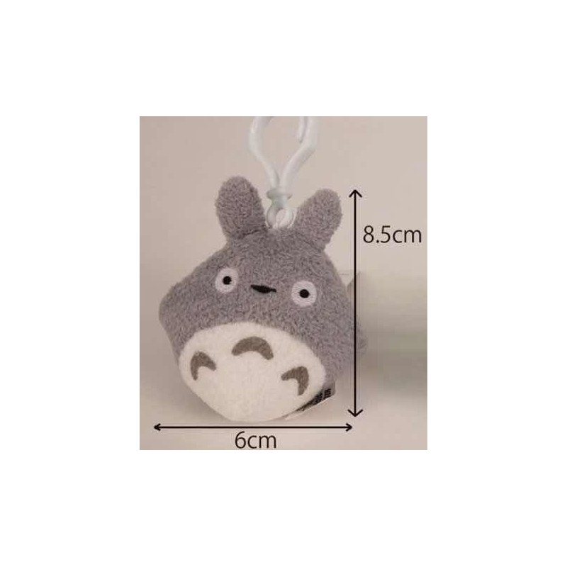Mon voisin Totoro - peluche Totoro bagclip gris 8 cm