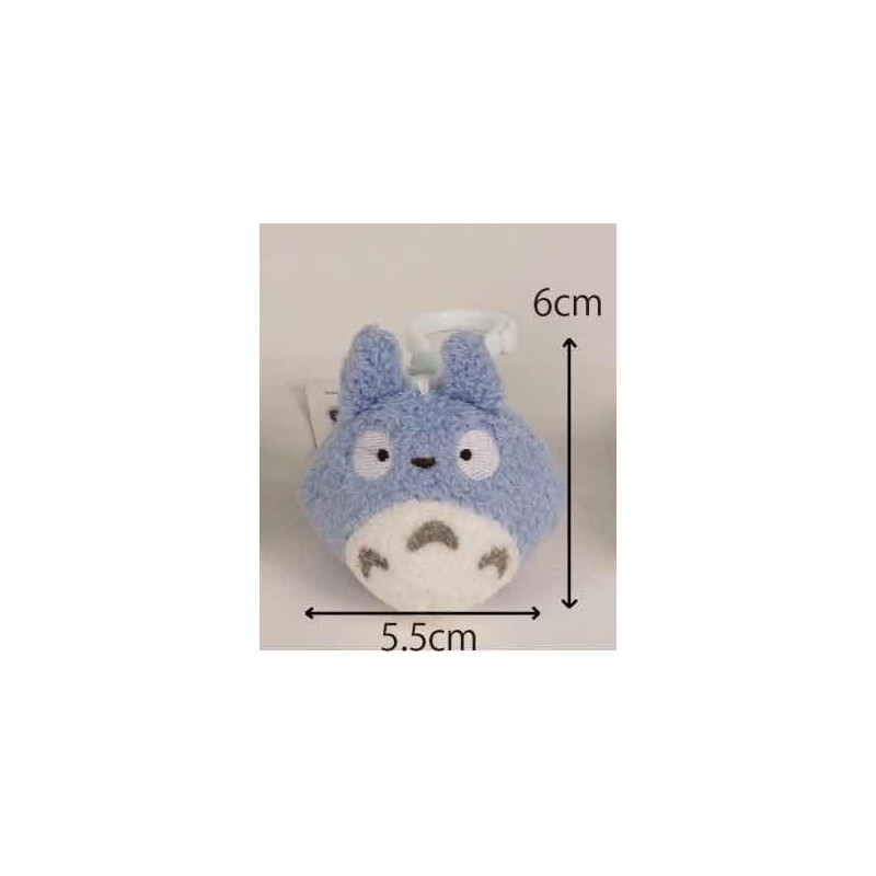 Mon voisin Totoro - peluche Totoro bagclip bleu 6 cm