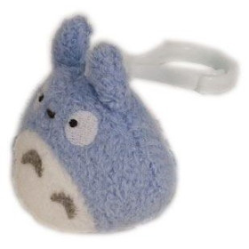 Mon voisin Totoro - peluche Totoro bagclip bleu 6 cm