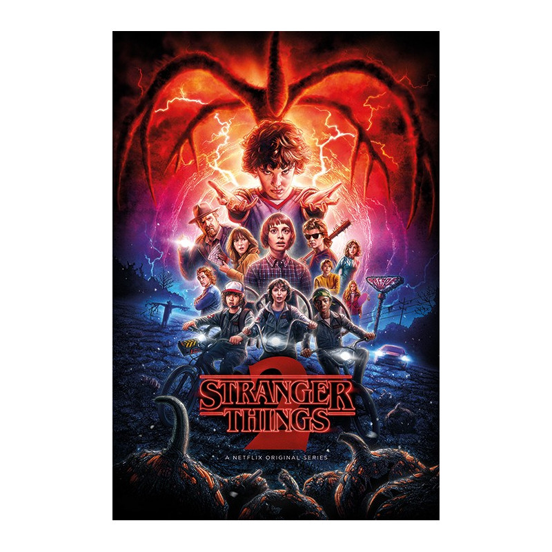 Stranger Things - grand poster Season 2 (61 x 91,5 cm)