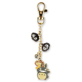 Mon Voisin Totoro - Porte-clé strap métal Totoro Champignon