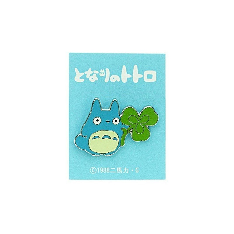 Mon Voisin Totoro - Pins Totoro bleu et trèfle