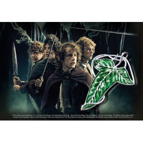 Lord of the Rings - broche de la Lorien (argent massif)