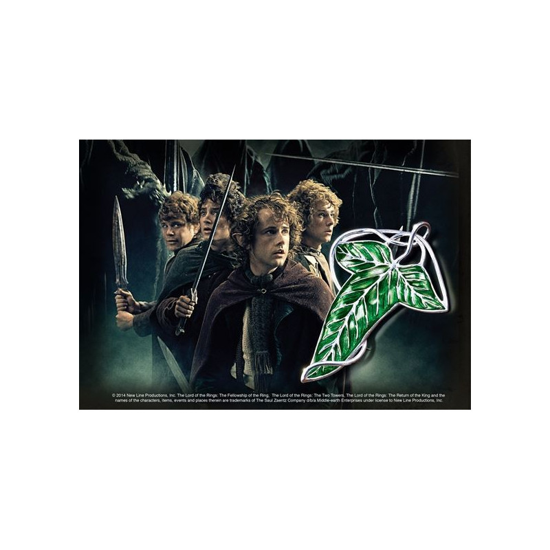 Lord of the Rings - broche de la Lorien (argent massif)