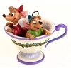 Disney - Traditions - Jaq and Gus in Tea Cup (Cinderella)