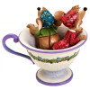 Disney - Traditions - Jaq and Gus in Tea Cup (Cinderella)