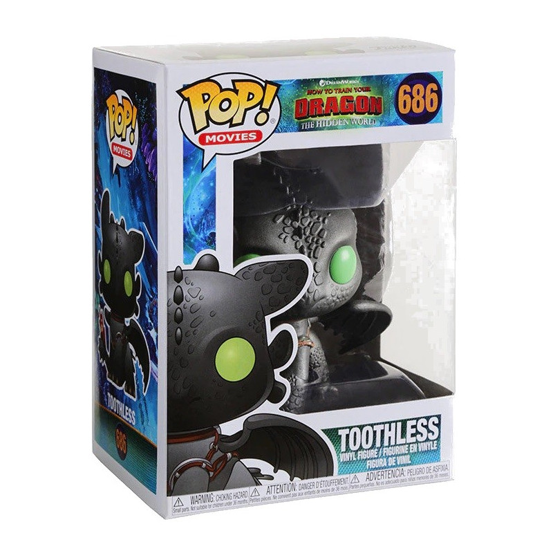 How To Train Your Dragon 3 - Dragons - Pop! - Toothless