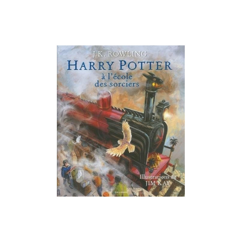 Harry Potter Tome 1 : A l'école des Sorciers (illustré)